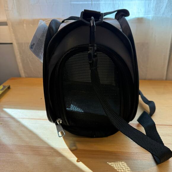 You & Me Small Animal Pet Carrier Black Mesh Travel Bag — New with Tag - Picture 4 of 8